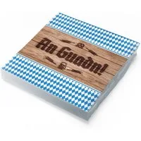 itenga Papierserviette itenga 20x Serviette Bayrisch Schee dass'd do bist / An Guadn