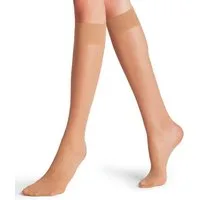 FALKE Feinkniestrümpfe Matt Deluxe Kniestrümpfe transparent & matt (1-Paar) transparent & matt