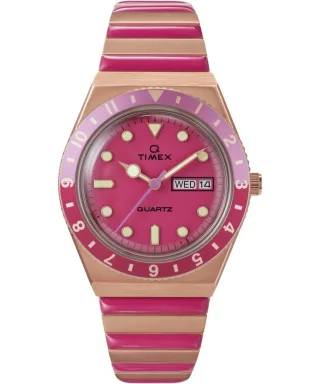 Timex Q Reissue Mehrfarbig Damen Armbanduhr TW2W41000