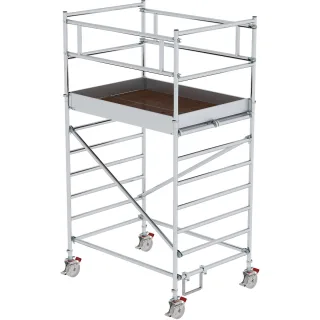 Munk Rollgerüst 1,35 x 1,80 m mit Doppel-Plattform - 173235