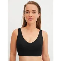 CALIDA Bustier Natural Skin aus weicher Interlock-Qualität, atmungsaktiv, ohne Bügel