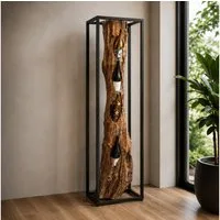 Möbel Bressmer Weinregal Fensunaga Weinregal aus massivem Teakholz, 150 cm Höhe