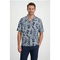 HUGO Kurzarmhemd relaxed fit, gemustert, mit Blumen-Print
