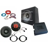 DSX JBL Komplett Set für Opel Astra K Lautsprecher Subwoofer Verstärker Auto-Lautsprecher (1480 W)