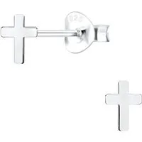 Monkimau Ohrring-Set Kreuz Ohrringe 925 Silber, Hypoallergen