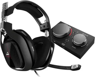 Astro A40 TR Headset [3.5mm Klinke USB Digital Audio In] schwarz/rot