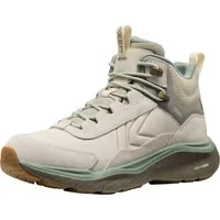 Keen LEIKI LEATHER MID WP Outdoorschuh Wanderschuh aus wasserdichtem Premium Leder, atmungsaktiv