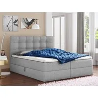 Sofnet Boxbett Best (mit zwei Bettkästen, Bonell-Matratze und Topper), Doppelbett, Polsterbett mit Kopfteil, Boxspringbett