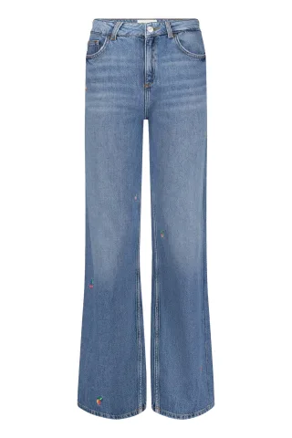 Fabienne Chapot - Wide Leg Jeans - Thea blau - Gr. - 32
