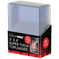 UltraPRO Sammelkarte Super Thick 120PT Toploader - 3" x 4" 10ct #82301