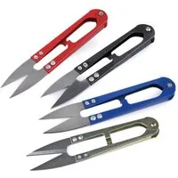maDDma Universalschere Fadenschere aus Edelstahl 11 cm Garnschere Handarbeitsschere