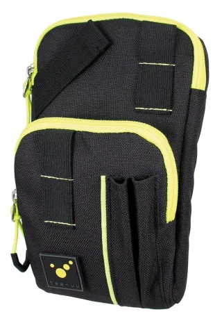 Holster | tee-uu | ZIP PLUS | all-in-one | gepolsterte Haupt- und Frontfächer | Elastikschlaufen | Stiftfächer | Scherenfach | hoch und quer tragbar