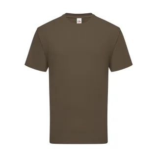 Fruit Of The Loom Herren Premium T-Shirt (Dunkelbraun)