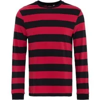 KingKerosin Longsleeve aus Streifenjersey