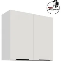 Küchen-Preisbombe Hängeschrank 80 cm Küche ARIA Weiss Küchenzeile Küchenblock Anti Fingerprint