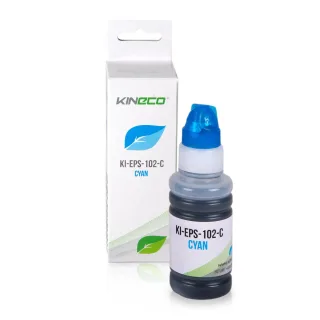 Tintenpatrone kompatibel zu Epson EcoTank 102 C13T03R240 XL Cyan