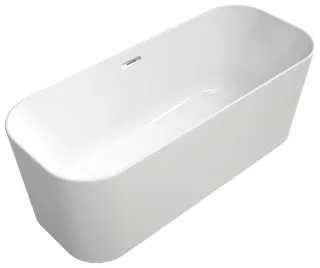Villeroy & Boch Badewanne Finion verchromt White Alpin, 177FIN7A100V401 177FIN7A100V401