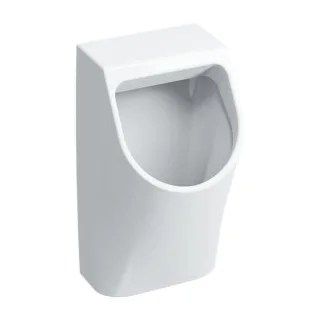 Geberit Renova Plan Urinal 235100000 weiss, Zulauf von hinten, ohne Deckel