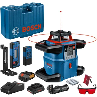 Bosch Rotationslaser GRL 600 CHV, mit Akku und Schnellladegerät - 0601061F00