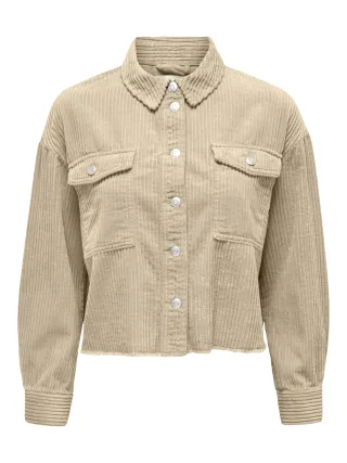 ONLY - ONLMARINA-ENY L/S CORD JACKET PNT NOOS Humus - Gr. - XS