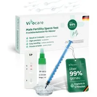 Vitocare Fruchtbarkeitstracker Spermatest für zuhause – Schneller Fruchtbarkeitstest für Männer