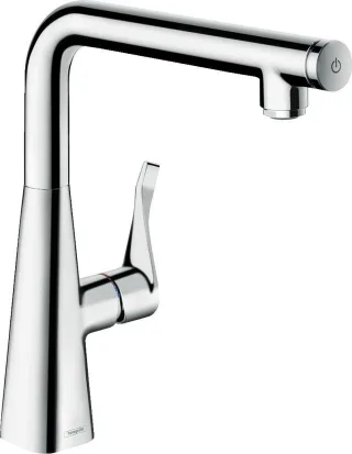 Hansgrohe Spültischmischer Metris Select 260 Schwenkauslauf chrom, 14847000 14847000