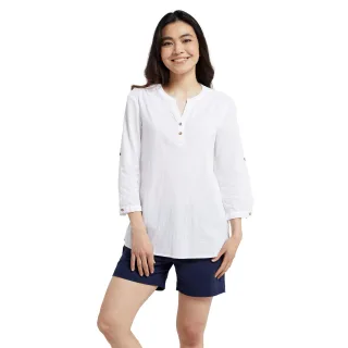 Mountain Warehouse Damen/Damen Petra Relaxed Fit 3/4 Ärmel Shirt (Weiß)