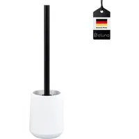 eluno WC-Garnitur WC-Bürste inkl. 1x Ersatzbürstenkopf, Kunststoff, (1-tlg)