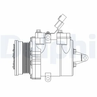 Delphi Klimakompressor Mitsubishi Colt