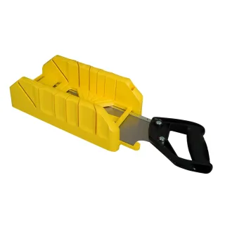 STANLEY Gehrungslade Ku. mit Rückensäge 350x143x95 mm - 1-19-800