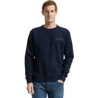 TOM TAILOR Sweatshirt mit Logo Stickerei