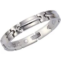 Zeeme Armband Edelstahl glanz matt 19cm lang