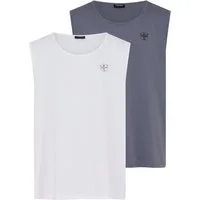 Chiemsee Tanktop 2pack Men Tank Top (Packung, 2-tlg) 2er-Pack, für Schwimmen, sportlicher Stil, aus Baumwolle