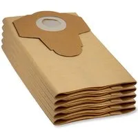 Parkside Staubsaugerbeutel Papierfilterbeutel 20 L passend für PNTS Nass Trockensauger, 5 Stück, passend für Parkside PNTS 1200,1300, 5 St., 5er-Pack, für Nass Trockensauger
