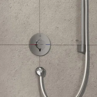 hansgrohe ShowerSelect Comfort S Thermostat 15553000 Unterputz, für 1 Verbraucher, chrom