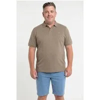 Men Plus Poloshirt Poloshirt Basic Piqué Halbarm