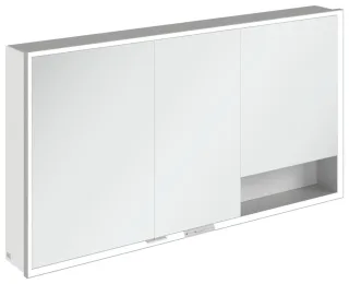 Villeroy & Boch Aufputz-Spiegelschrank My View+ A48114 1400x750x168mm m. Bel. Pure White A48114VF