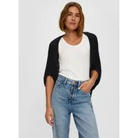 s.Oliver Cardigan Strickjacke Strickponcho aus Baumwollmix