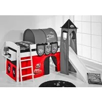 Lilokids Bettvorhang CARS Vorhang - Lightning McQueen für Hochbett Etagenbett