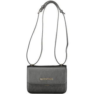 Mario Valentino Schwarze Polyethylen Damenhandtasche