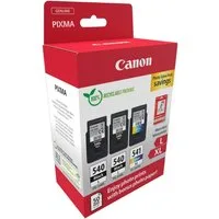 Canon PG-540L x2/CL-541XL Photo Value Pack Tintenpatrone (Packung, 3-tlg)