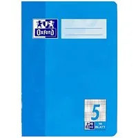 OXFORD Schulheft OXFORD Schule Schulheft A5, 16 Blatt, Lineatur 5 (kariert 5 mm), Optik