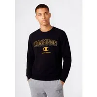 Champion Sweatshirt Graphic Terry Crewneck Sweatshirt mit Rundhalsausschnitt, ohne Verschluss, aus Baumwolle und Polyester