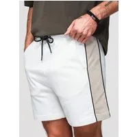 OMBRE Sweatshorts Breitgestreifte Herren-Sweatshorts