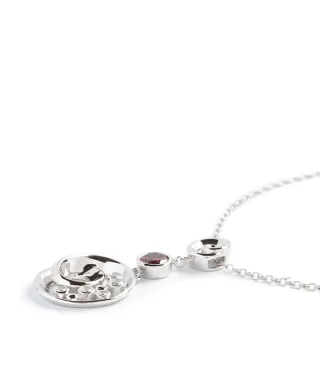 Orphelia Damen-Kette aus 925er Sterlingsilber mit Anhänger – Silber ZH-4493