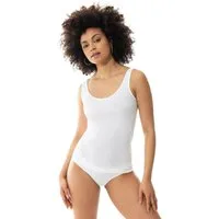Mey Tanktop Noblesse ohne auftragende Seitennähte, Slim Fit, tiefer Rundhalsausschnitt