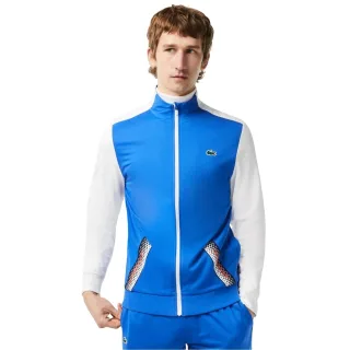 Lacoste - Trainingsjacke für Herren, Durchgehender Reißverschluss, Regulär (Reichblau)