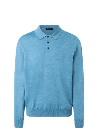 MAERZ Muenchen - Pullover Polokragen Knopf 1/1 Arm - Gr. - 58