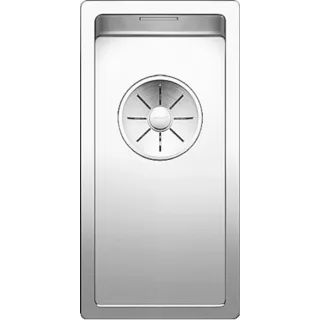 Blanco Claron Spüle 521564 180-IF, 22 x 44 cm, Edelstahl Seidenglanz, ohne Ablauffernbedienung