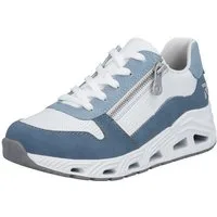 Rieker Sport Keilsneaker Schnürschuh, Halbschuh, Freizeitsneaker mit Reißverschluss